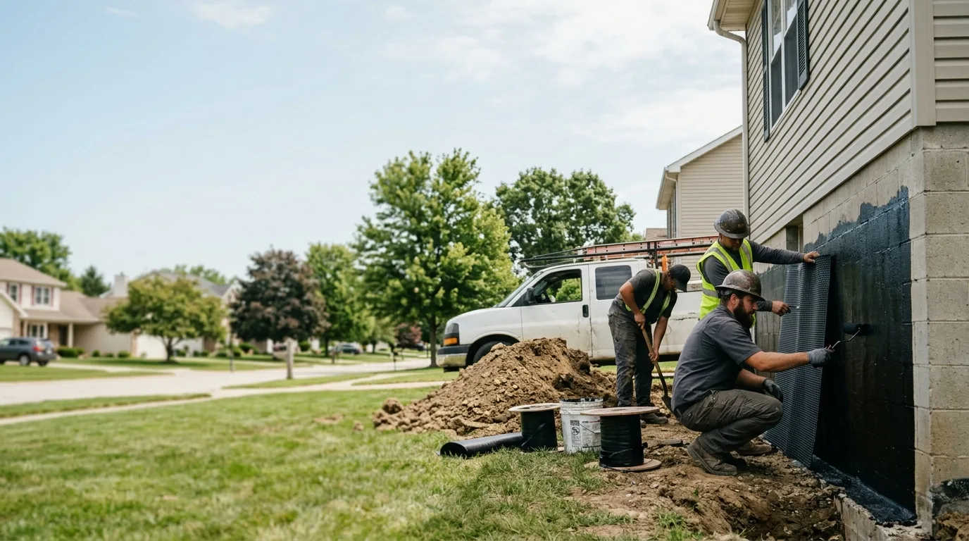 Basement Waterproofing in Milan, OH near me